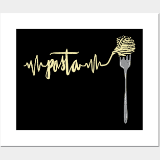 Pasta Heartbeat Posters and Art